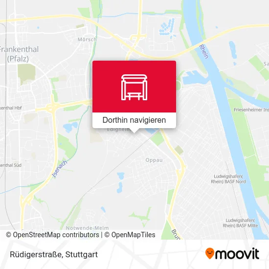 Rüdigerstraße Karte