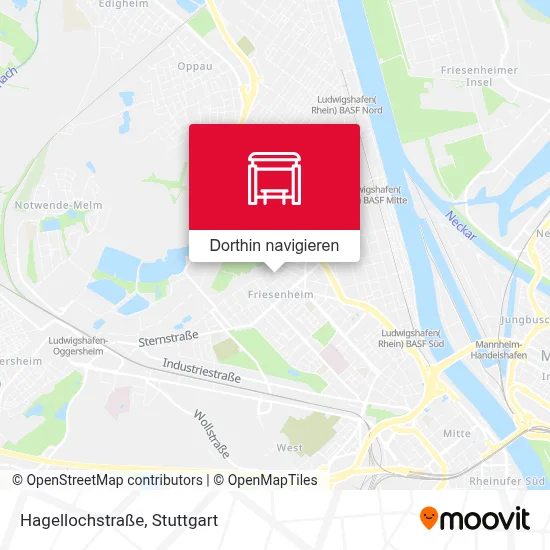 Hagellochstraße Karte
