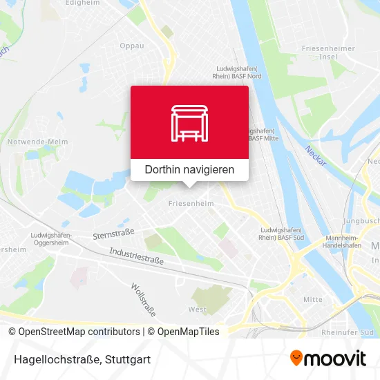 Hagellochstraße Karte