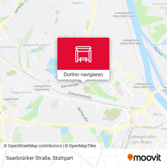 Saarbrücker Straße Karte