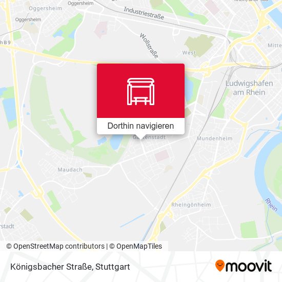 Königsbacher Straße Karte