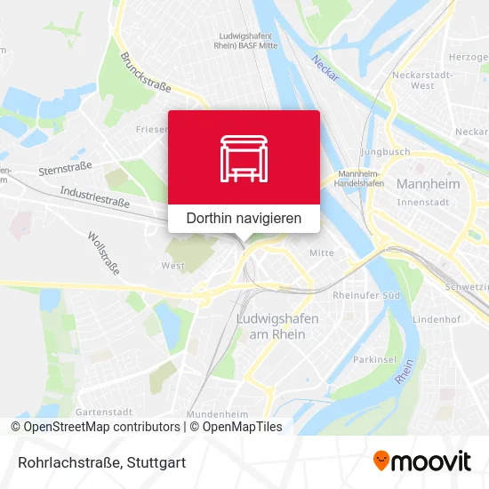 Rohrlachstraße Karte