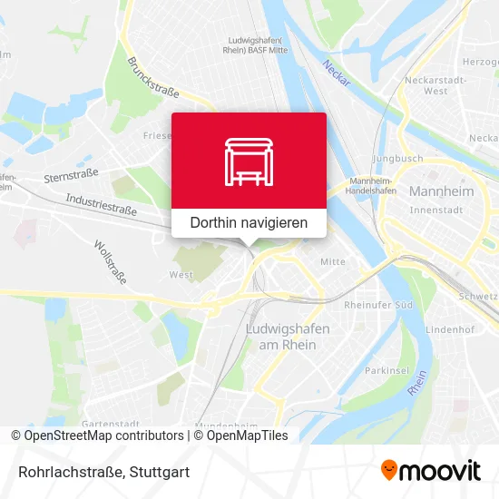 Rohrlachstraße Karte