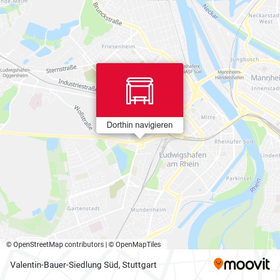 Valentin-Bauer-Siedlung Süd Karte