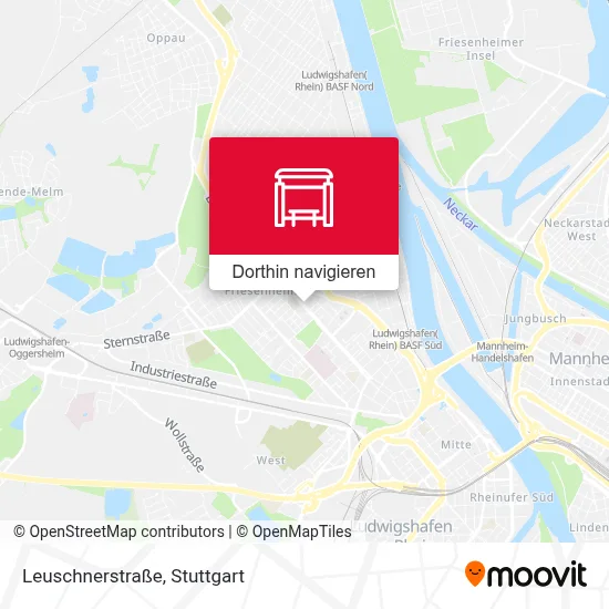 Leuschnerstraße Karte