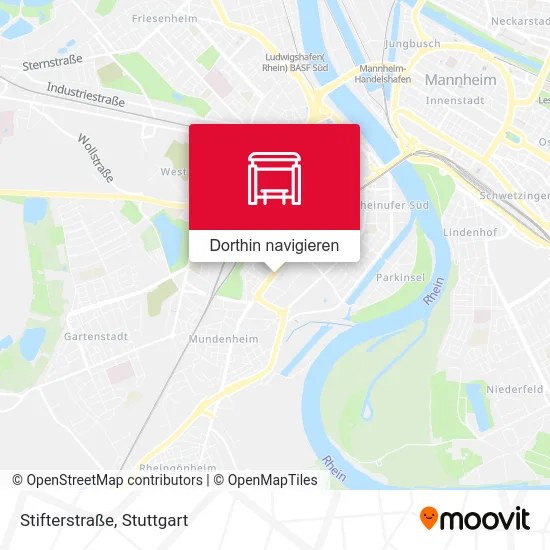 Stifterstraße Karte