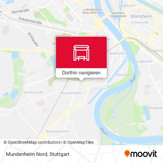 Mundenheim Nord Karte