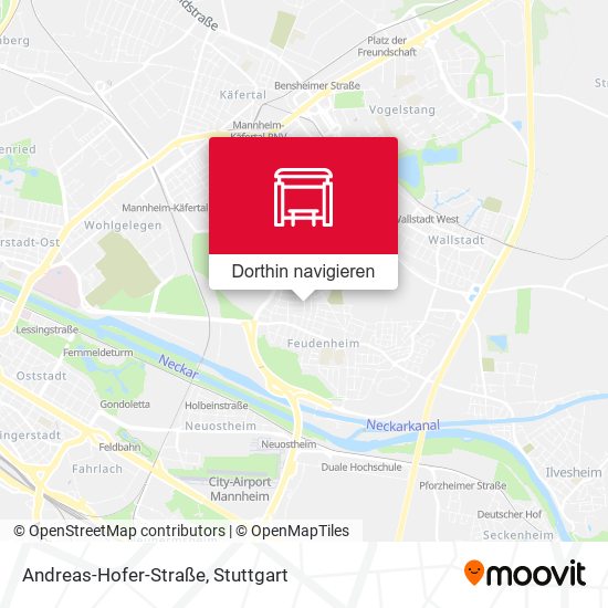 Andreas-Hofer-Straße Karte