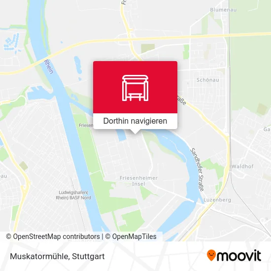 Muskatormühle Karte