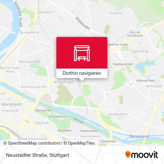 Neustadter Straße Karte