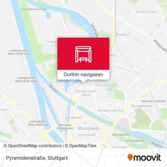 Pyramidenstraße Karte