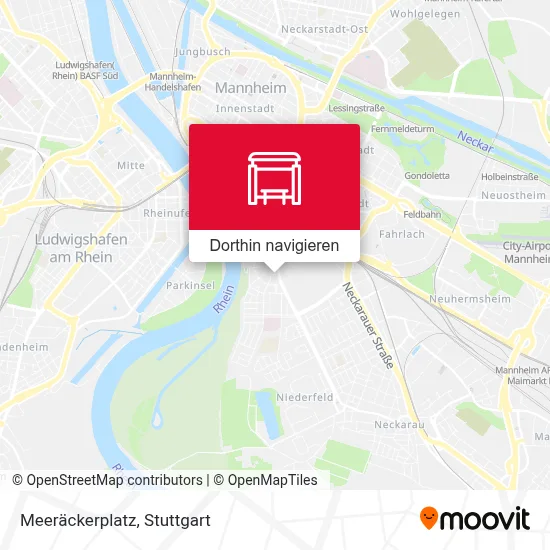 Meeräckerplatz Karte