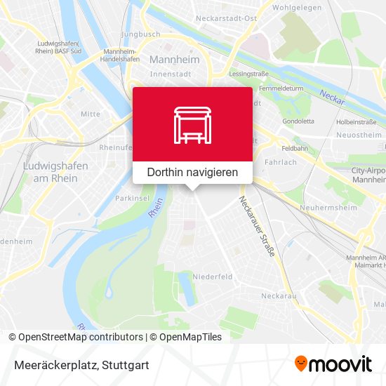 Meeräckerplatz Karte