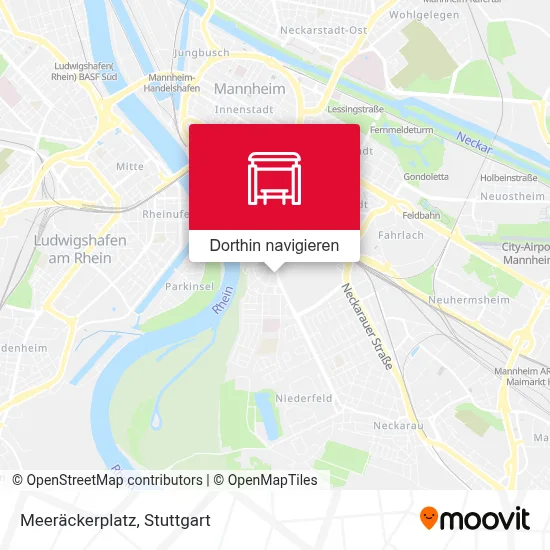 Meeräckerplatz Karte