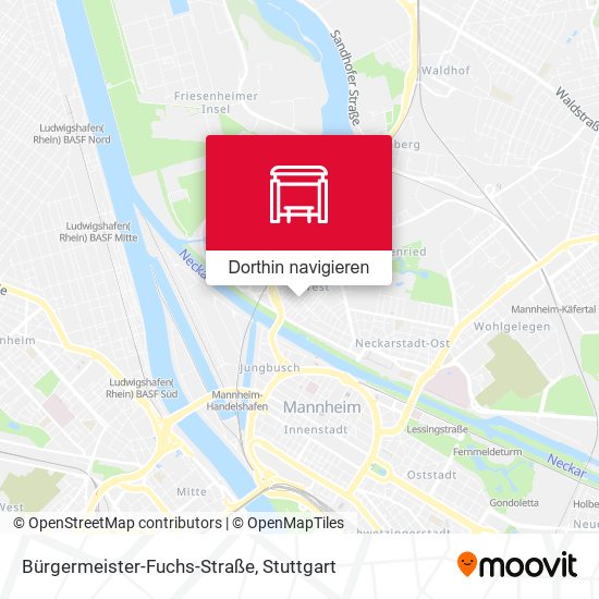 Bürgermeister-Fuchs-Straße Karte
