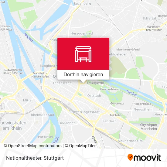 Nationaltheater Karte