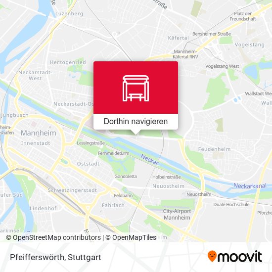 Pfeifferswörth Karte
