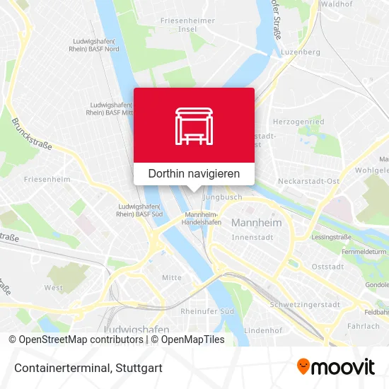 Containerterminal Karte