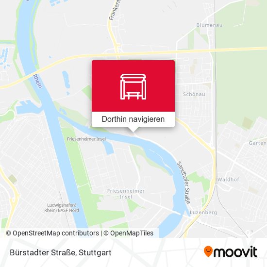 Bürstadter Straße Karte