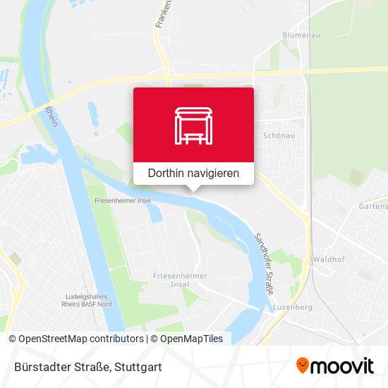 Bürstadter Straße Karte