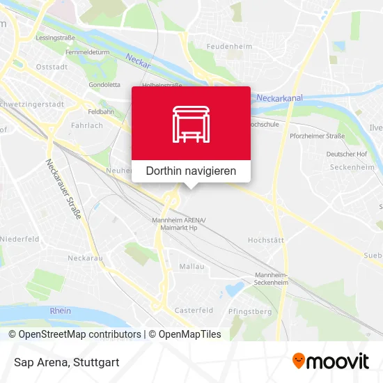 Sap Arena Karte