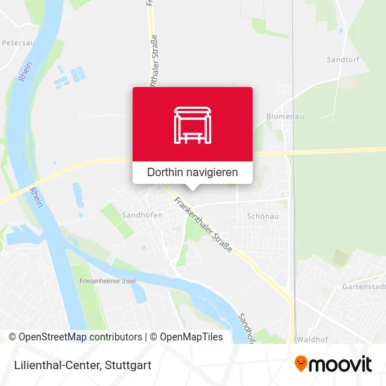 Lilienthal-Center Karte