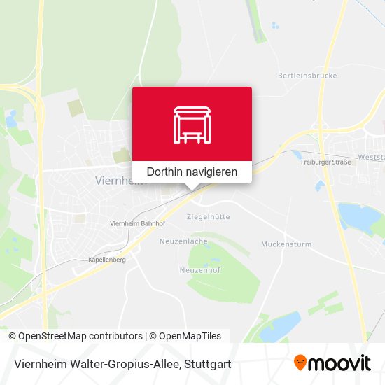 Viernheim Walter-Gropius-Allee Karte