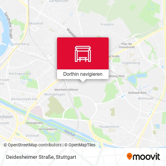 Deidesheimer Straße Karte