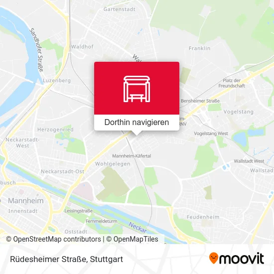 Rüdesheimer Straße Karte