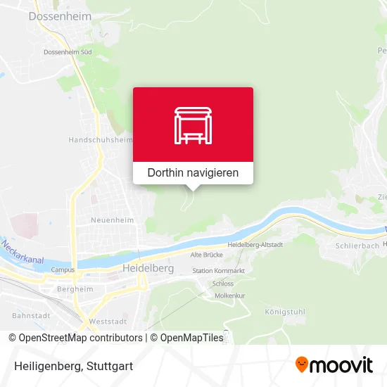 Heiligenberg Karte