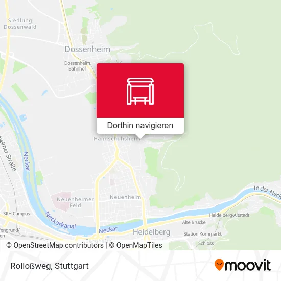 Rolloßweg Karte