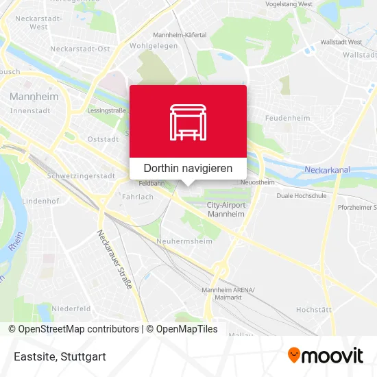 Eastsite Karte