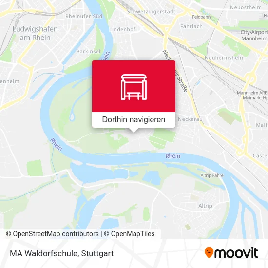 MA Waldorfschule Karte