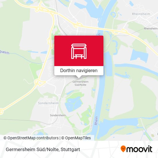 Germersheim Süd/Nolte Karte