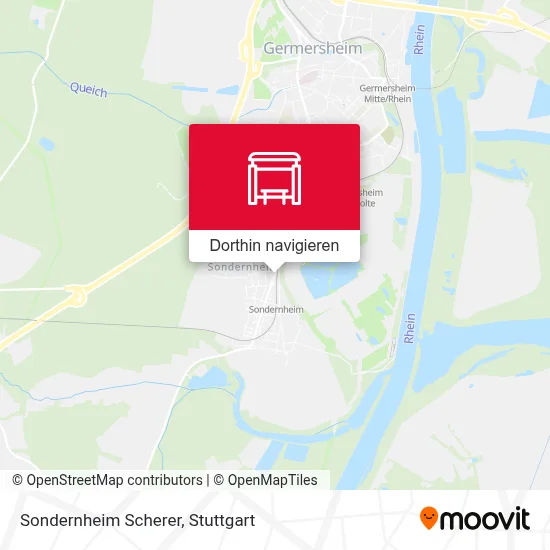 Sondernheim Scherer Karte