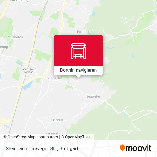 Steinbach Umweger Str. Karte