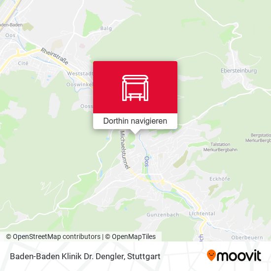 Baden-Baden Klinik Dr. Dengler Karte