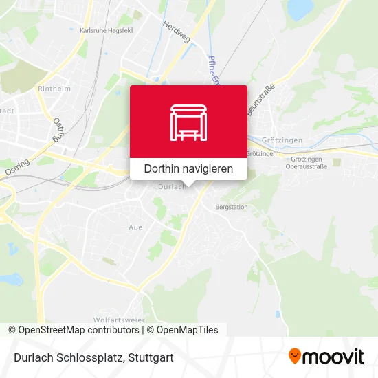 Durlach Schlossplatz Karte