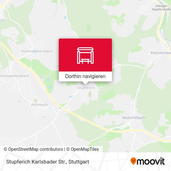 Stupferich Karlsbader Str. Karte
