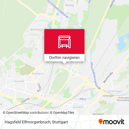 Hagsfeld Elfmorgenbruch Karte