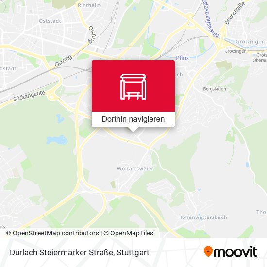 Durlach Steiermärker Straße Karte