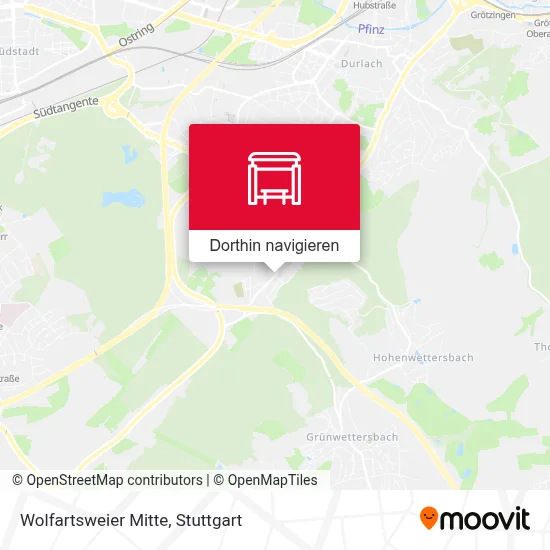 Wolfartsweier Mitte Karte