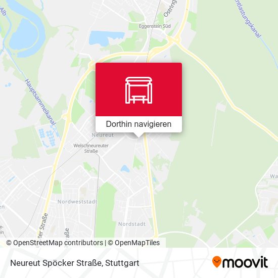 Neureut Spöcker Straße Karte