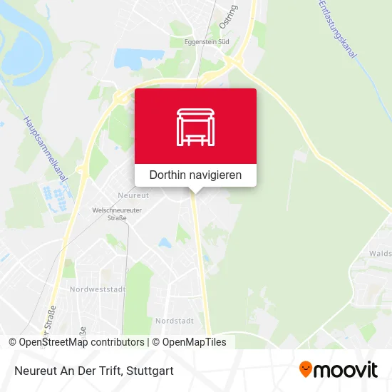 Neureut An Der Trift Karte