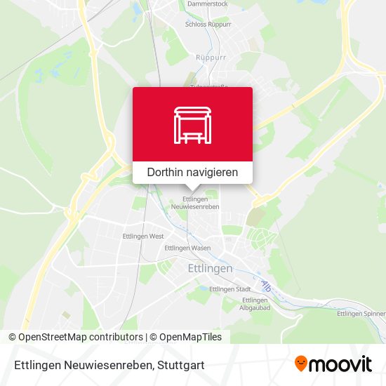 Ettlingen Neuwiesenreben Karte