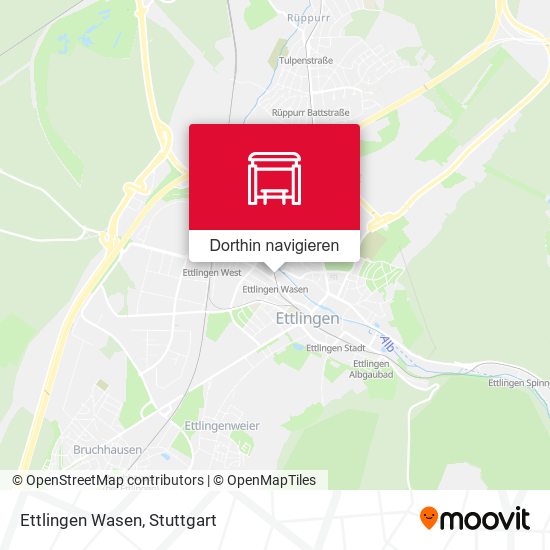 Ettlingen Wasen Karte