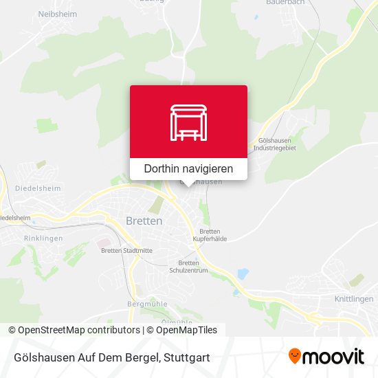 Gölshausen Auf Dem Bergel Karte