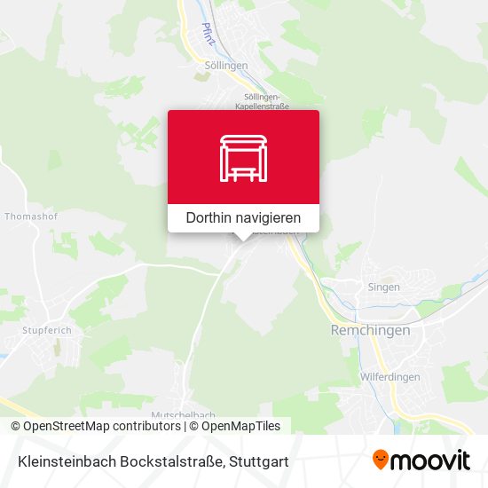 Kleinsteinbach Bockstalstraße Karte