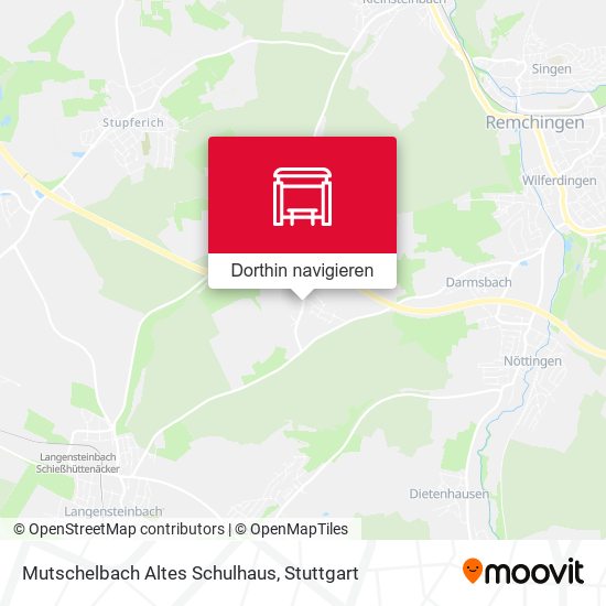 Mutschelbach Altes Schulhaus Karte