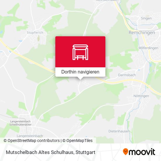 Mutschelbach Altes Schulhaus Karte